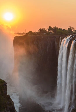 Victoria Falls, Zimbabwe Africa with MW Tours