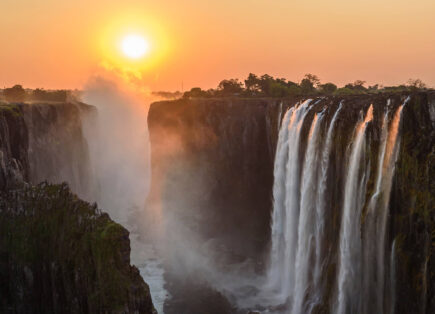 Victoria Falls, Zimbabwe Africa with MW Tours