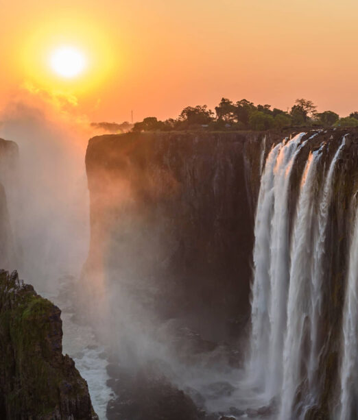 Victoria Falls, Zimbabwe Africa with MW Tours